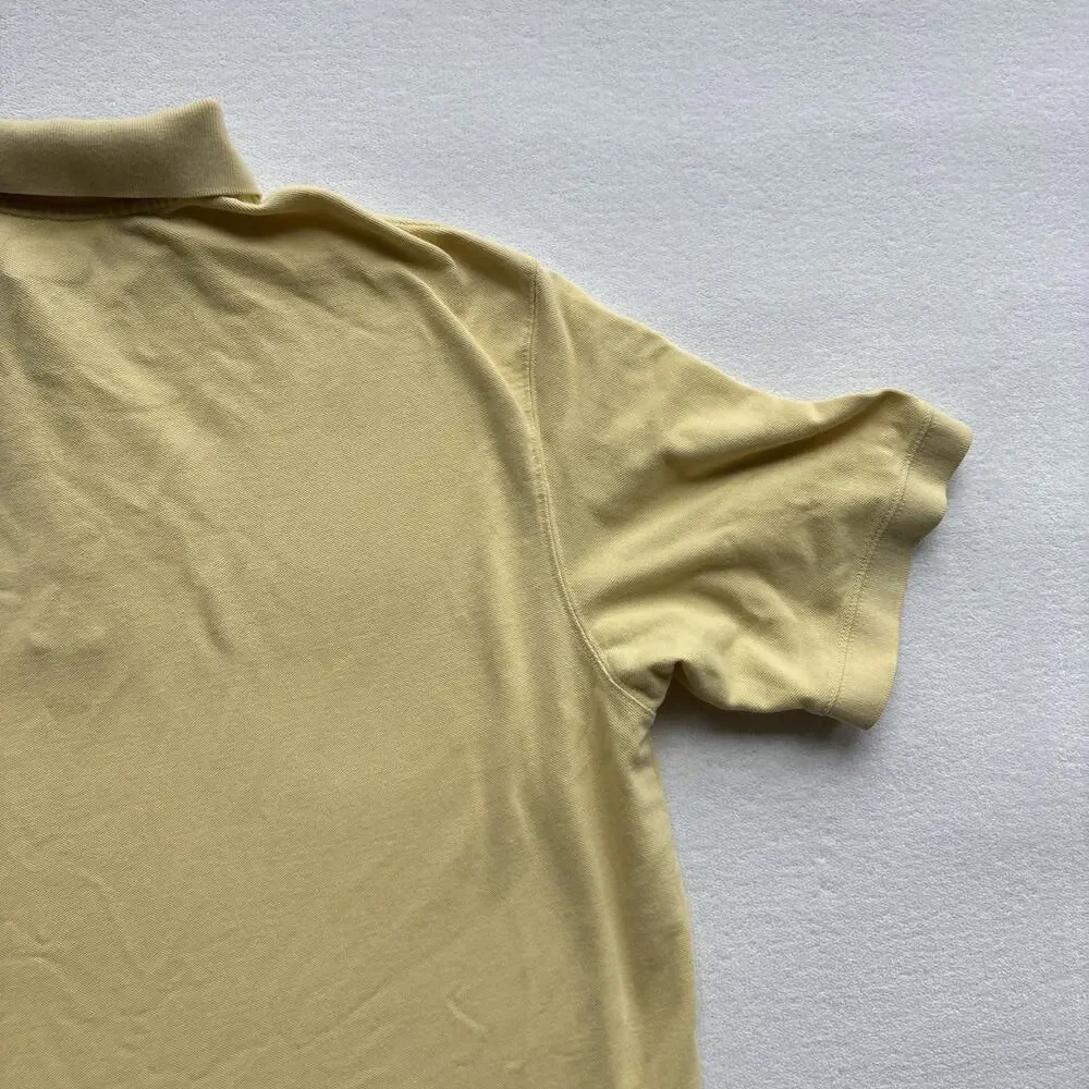 The Foundry Supply Co Men‎ 2XLT Yellow Polo Short Sleeve 100% Cotton